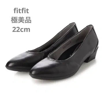 컨디션 최상 fitfit 핏핏 스틸레토 가죽 펌프스 22