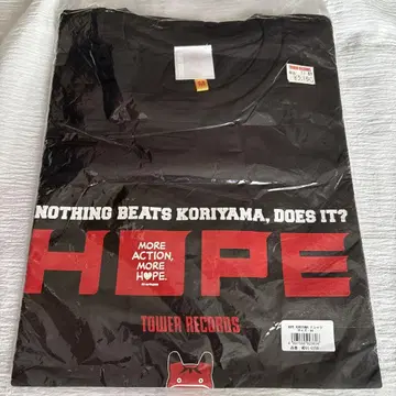 타워 레코드 MORE ACTION, MORE HOPE. 차리티 티셔츠