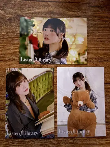 Listen Library VI 리스리브 쿠라치 레이호 씨 브로마이드