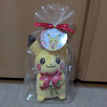 새상품 미개봉 For You! 피카츄와 그라시데아의 꽃 봉제 인형