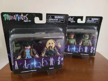 Aliens MiniMates 피규어 세트