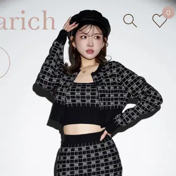Darich DD 로고 자카드 앙상블