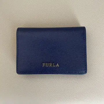새상품급 훌라 FURLA 명함지갑 박스 포함