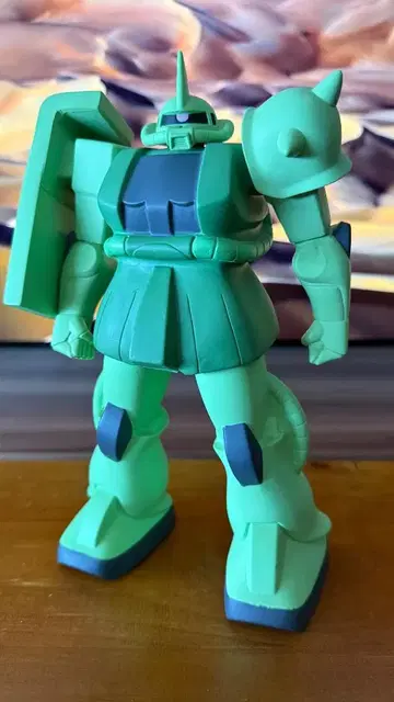 전체 높이 25cm 소프트 비닐 같은 자쿠