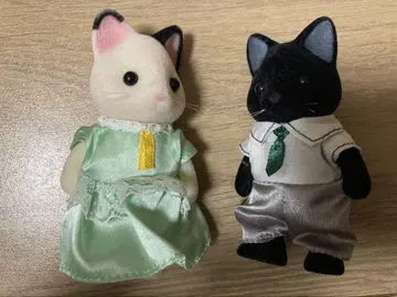 실바니안 패밀리 차콜 고양이