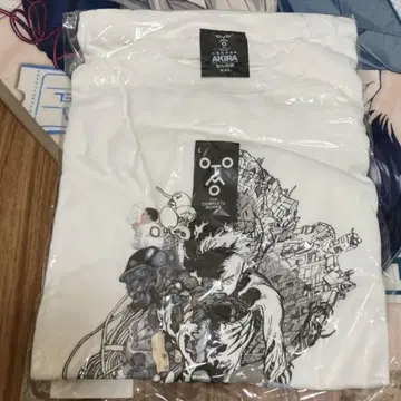 AKIRA 전 (오사카) 애니메이션 티셔츠 2XL 화이트 미사용