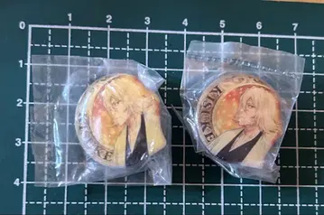 BLEACH 우라하라 키스케 핀 배지 2개