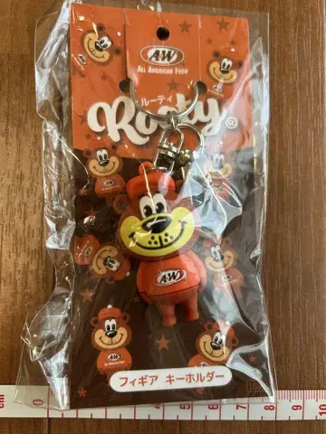 A&W 루티 루트 베어 엔더 오키나와 한정판 키링