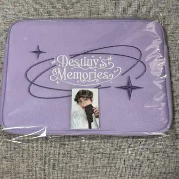 ATEEZ destiny 전시회 팝업 랩탑 파우치 민기