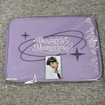 ATEEZ destiny 전시회 팝업 랩탑 파우치 정호