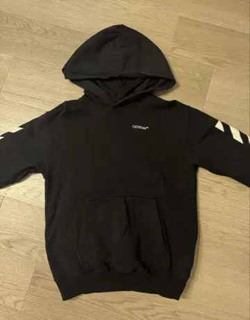 Off-White 후드티 블랙
