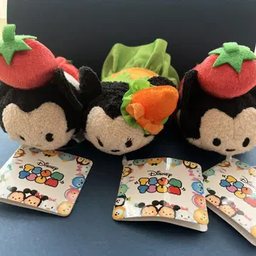 디즈니 TSUM TSUM MINI 봉제 인형 3종 세트