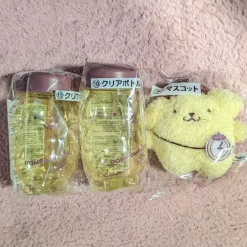 폼폼푸딩 복권 보틀 2개와 마스코트 세트