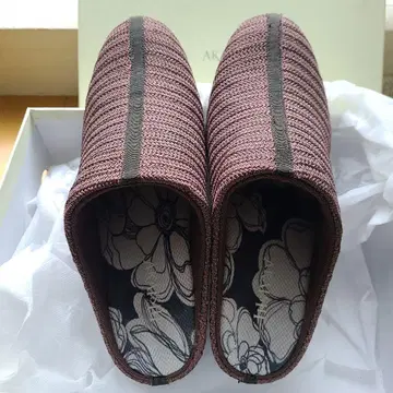 AKAISHI 뮬 샌들 브라운