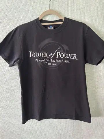 Tower of Power 티셔츠 블랙