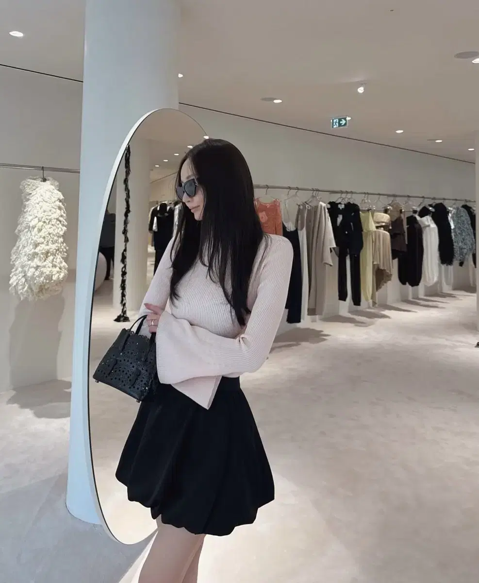 더로랑 실키 버블 스커트 s사이즈 새상품 팝니다
