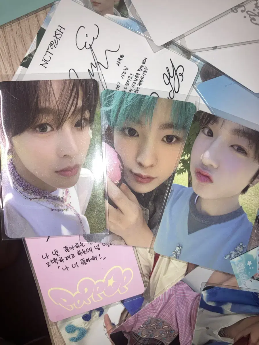엔시티 위시 송버드 삼쿠 리쿠 유우시 사쿠야 앨범 포카 일괄