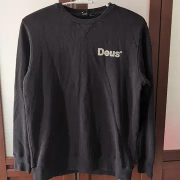 레어 DEUS EX MACHINA 데우스 블랙 맨투맨 트레이닝복