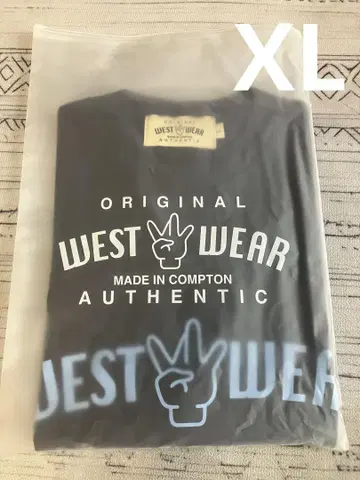 WEST WEAR 티셔츠 네이비 LA GFL westwear