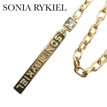 SONIA RYKIEL 소니아 리키엘 목걸이 조절 가능 골드