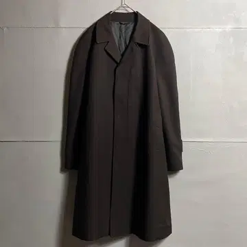 '70s 60s 스텐카라 코트 스프링 코트 브라운 빈티지