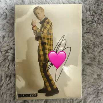 BUDDiiS 모리 에이주 MORRIE 사인 포함 브로마이드