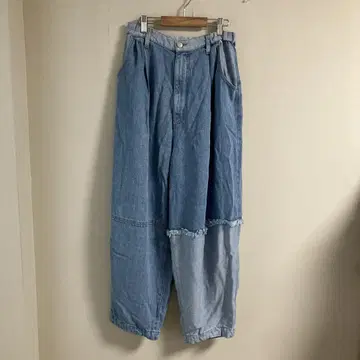 niko and... 리메이크풍 데님 벌룬 팬츠