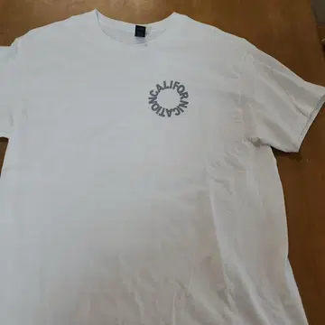 GILDAN CALIFORNIA 티셔츠 화이트