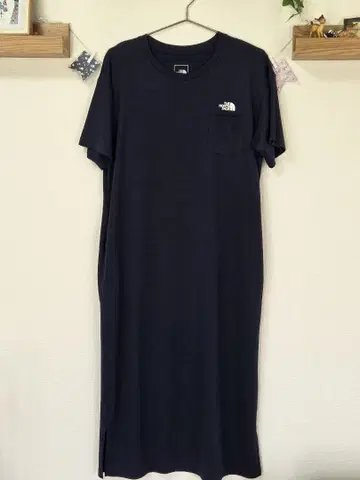 THE NORTH FACE 네이비 원피스 반팔