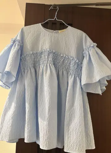 유나이티드 애로우즈 프릴 블라우스