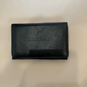 치이카와 시마무라 카드 케이스 블랙