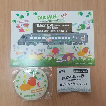 특급 피크민호 기념 승차권 한정판 캔뱃지