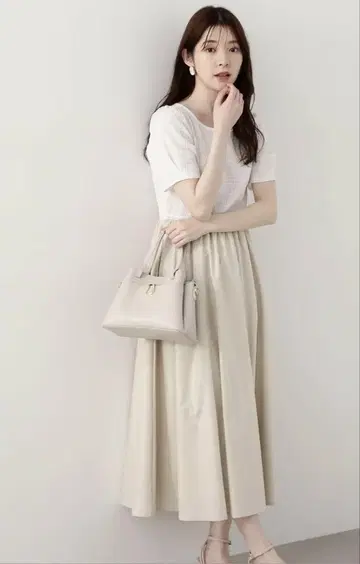 백산 컷 도킹 원피스