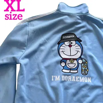 도라에몽 저리 XL 스카이블루 후드티 트랙 자켓 저리