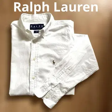 Ralph Lauren 슬림핏 화이트 셔츠