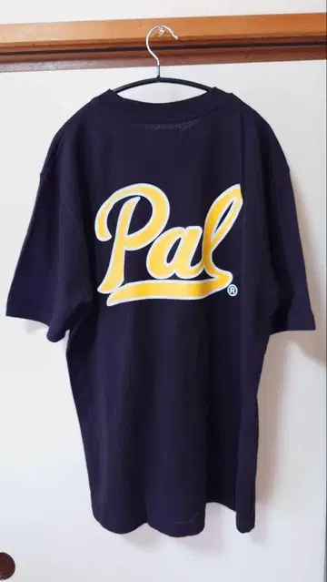 팔라스 스케이트보드 PAL T-SHIRT 사이즈 L 네이비