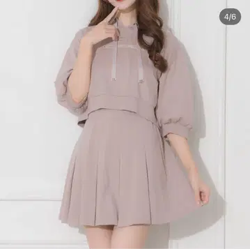 pium 지퍼 후드티 맨투맨 세트