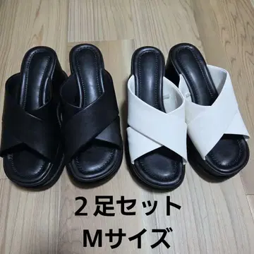 유니클로: C 플랫폼 샌들 2세트