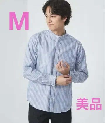 그린 라벨 옥스퍼드 밴드 카라 셔츠 M