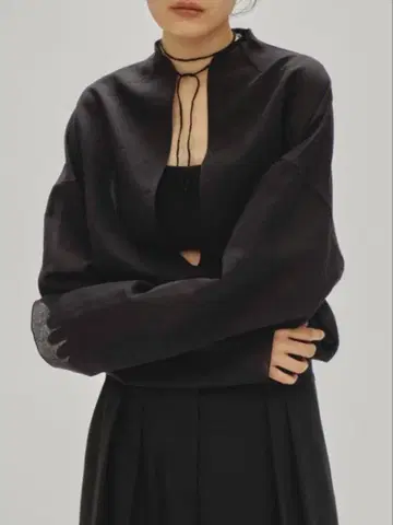 todayful Slub Slit Shirts 블랙