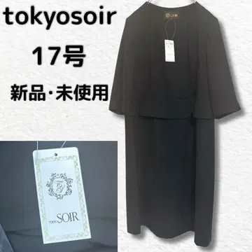 tokyosoir 도쿄 소와르 블랙 포멀 원피스 4L 새상품