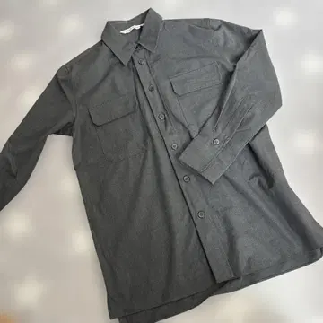 ZARA 자라 그레이 여성용 남성용 상의 긴팔 셔츠 XS 사이즈
