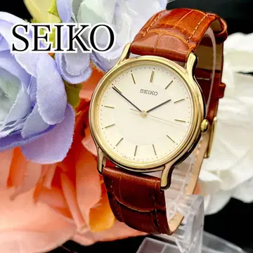작동 손목시계 SEIKO 세이코 새상품 배터리 라운드 남성용 D73