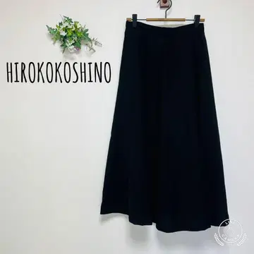 HIROKOKOSHINO 히로코코시노 롱 스커트 무지 심플