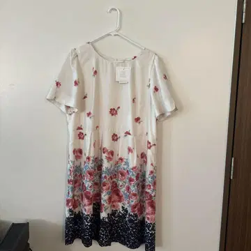 Rose Tiara 플라워 프린트 원피스
