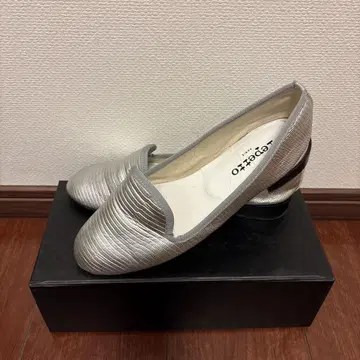 레페토 실버 슬립온