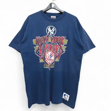 구제 의류 90s MLB 양키스 USA 빈티지 티셔츠 817