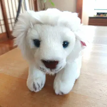 KINOSHITA CIRCUS 화이트 라이온 봉제 인형