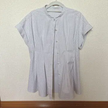 PLST 튜닉 블라우스