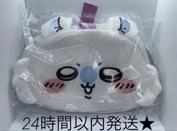 새상품 치이카와 (먼작귀) 모몽가 라운드 파우치 메쉬